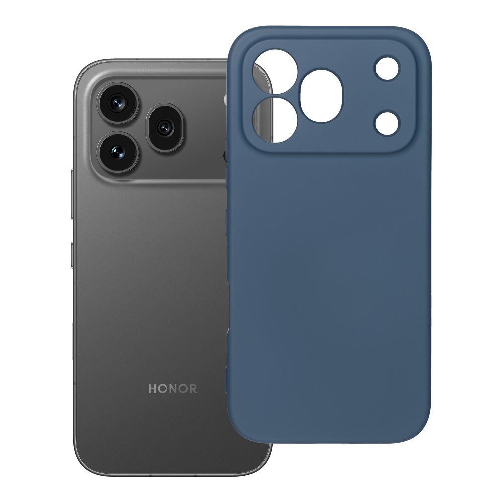 Maciņš priekš Honor 600 PRO silikona zils