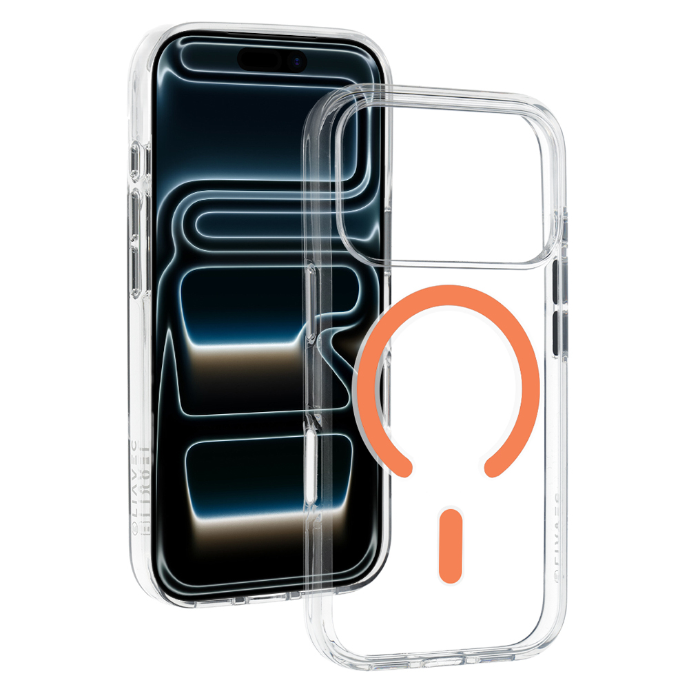 Liavec Pure maciņš priekš Iphone 17 Pro Max papaijas