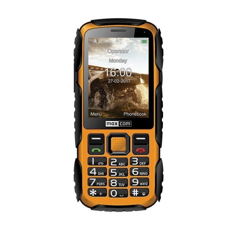 Mobilais telefons - MAXCOM MM 920L STRONG dzeltens