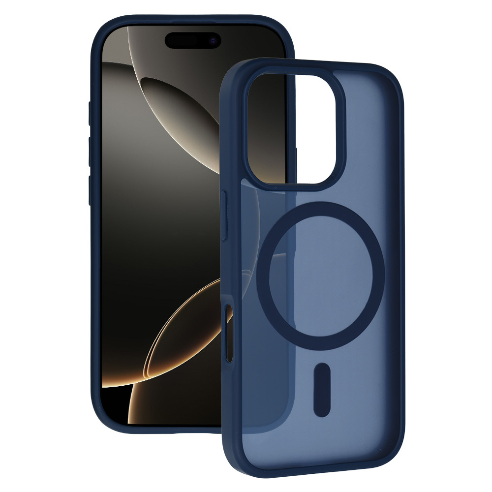 Tel Protect Aura Matte Magsafe maciņš Iphone 16 Pro Max, tumši zils