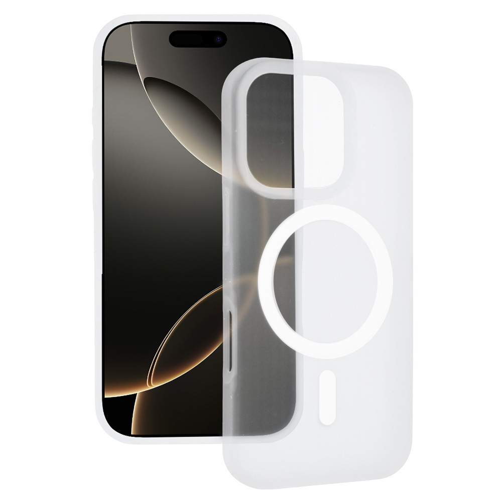 Tel Protect Mist Matte Magsafe maciņš Iphone 16 Pro Max caurspīdīgs