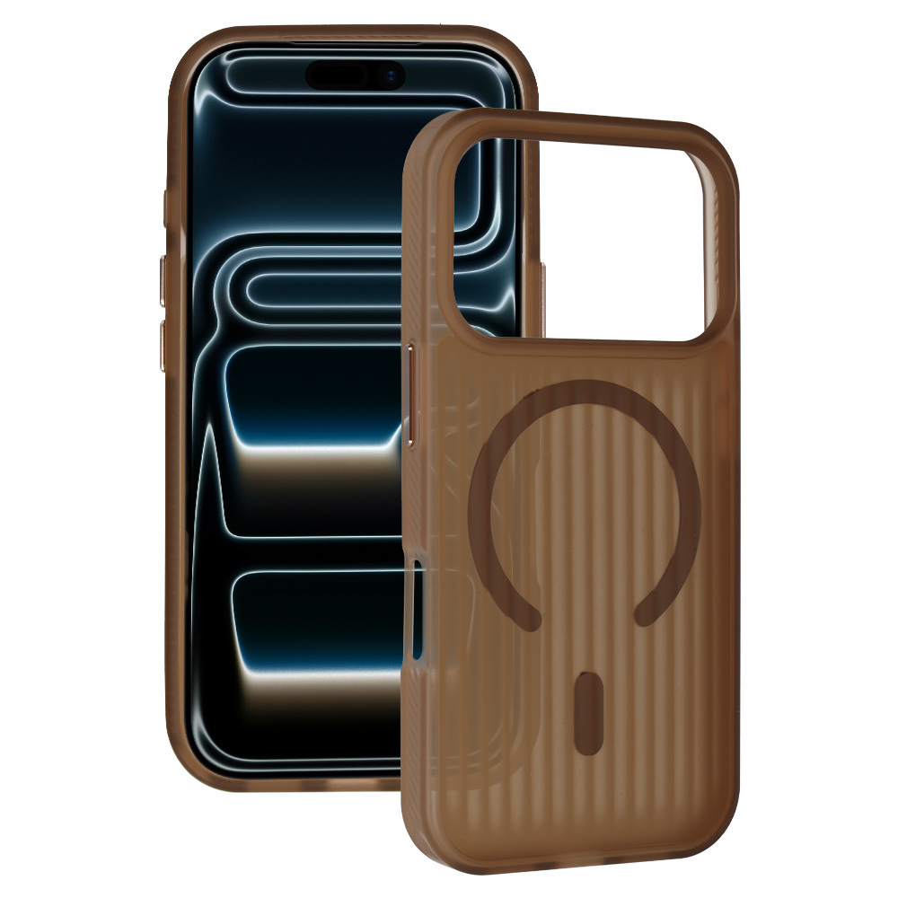 Tel Protect Twist Magsafe maciņš Iphone 16 kafijas brūns