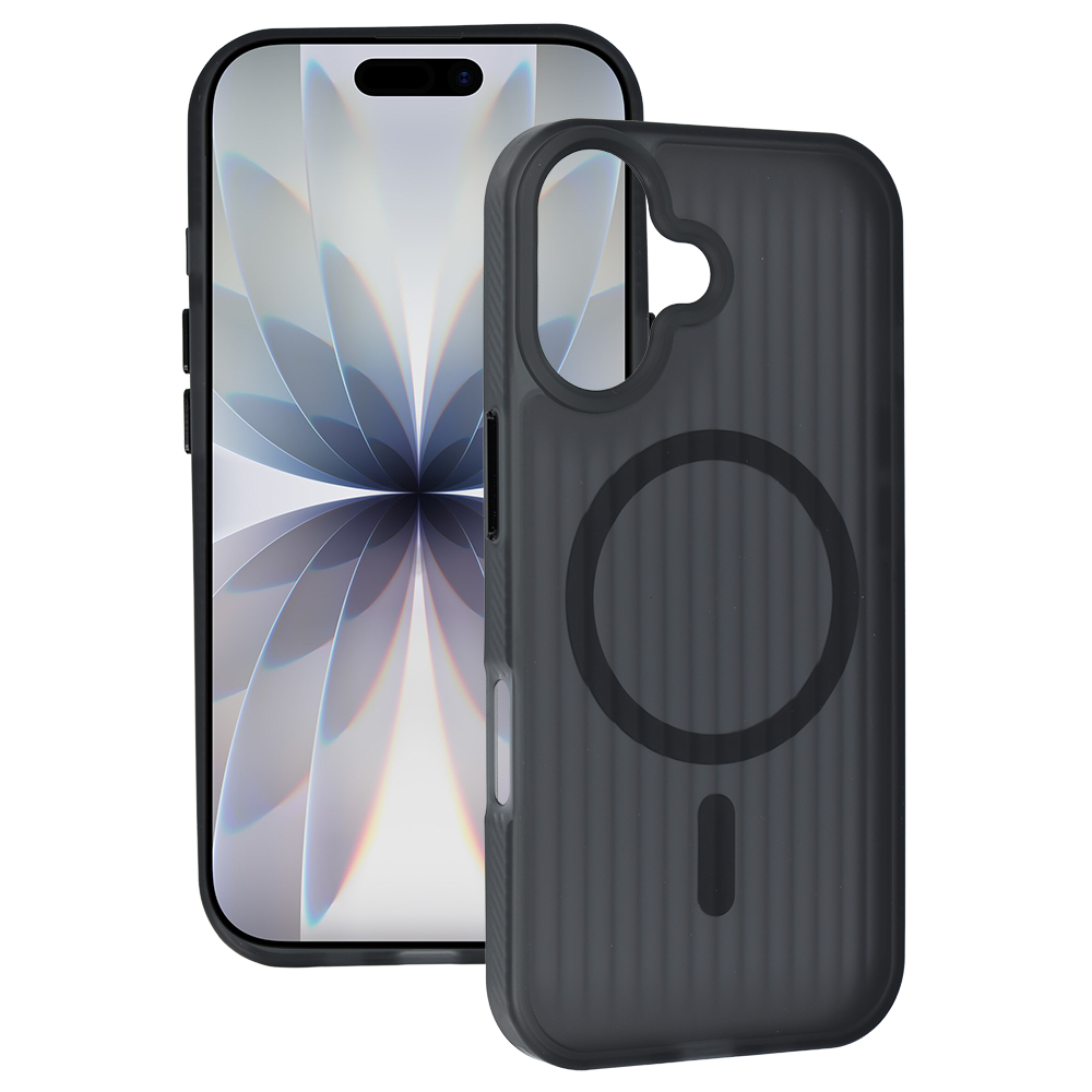 Tel Protect Twist Magsafe maciņš priekš Iphone 17 Pro melns