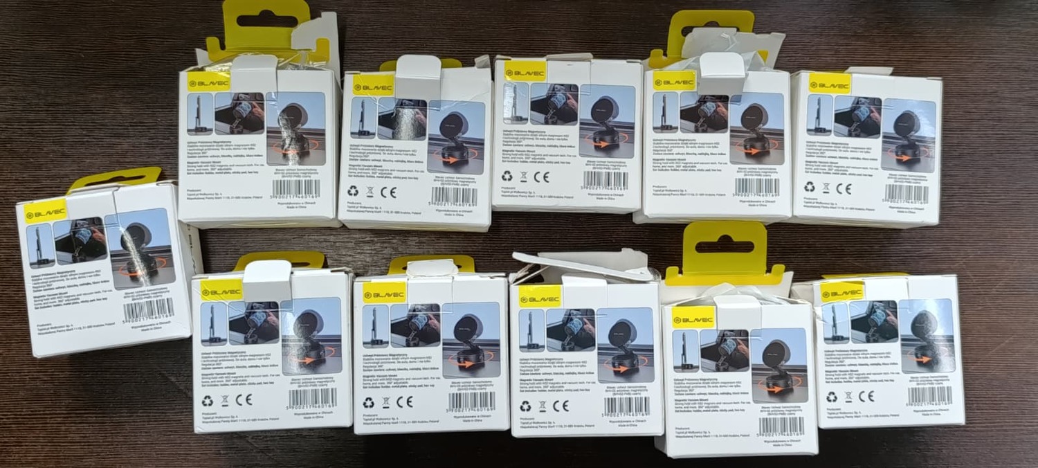 Blavec auto turetajs BHV-02 magnetisks vakuuma uz vejstikla (BHV02-PMB) melns (bojats iepakojums)