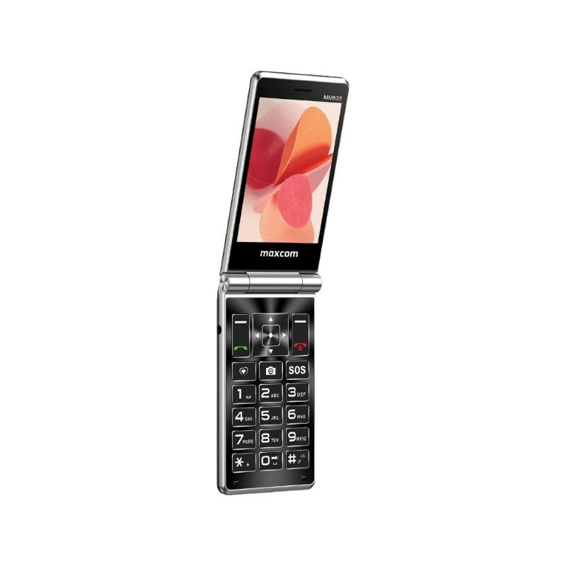 Mobilais telefons - MAXCOM MM 835 SE MELNS