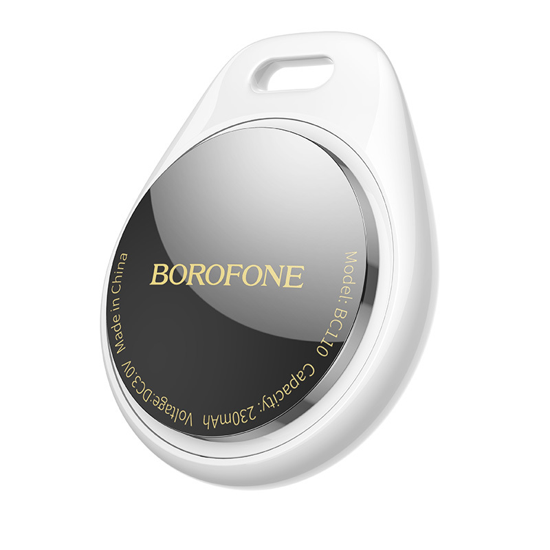 Borofone Tracker BC110 Find dual (Dual Apple & Android) white