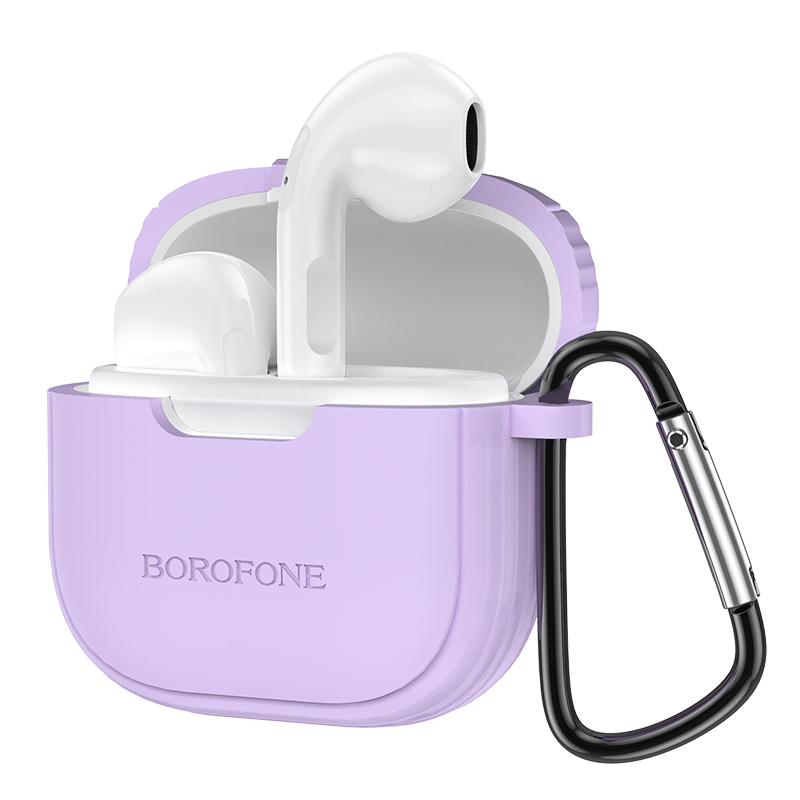 Violetas TWS Bluetooth austiņas Borofone BW29 Charm