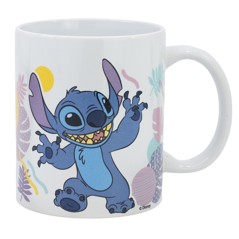 Disney Stitch Hawaiian Flower keramikas krūze, 325 ml