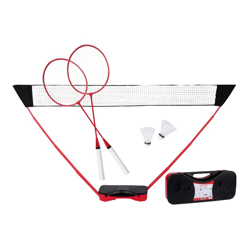 Donnay pārnēsājams 5 daļu badmintona komplekts koferī