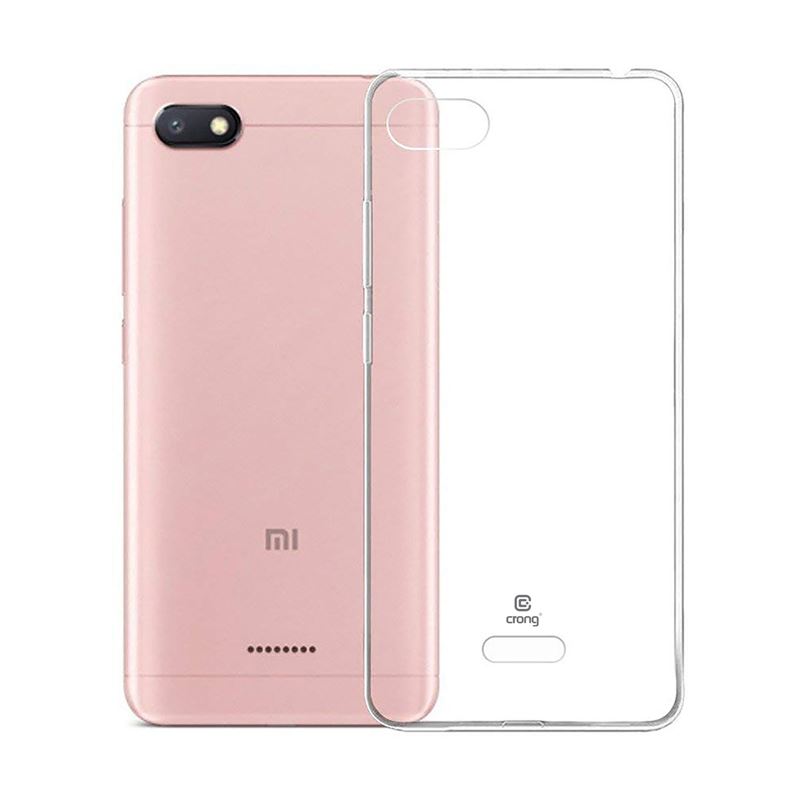 Crong Crystal Slim vāciņš ierīcei Xiaomi Redmi 6A, caurspīdīgs