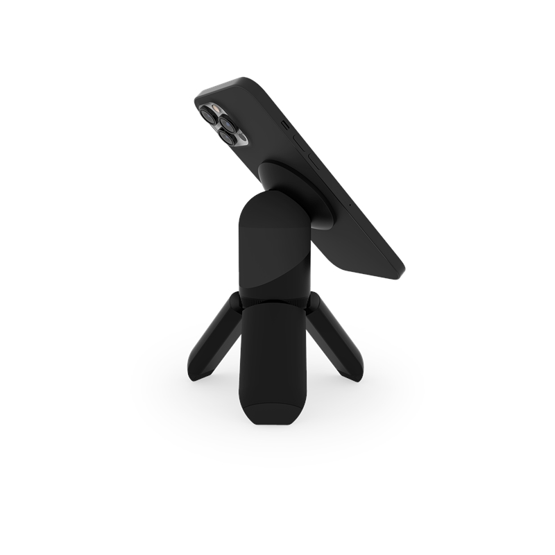 STM MagPod ar MagSafe saderīgs statīvs iPhone, melns