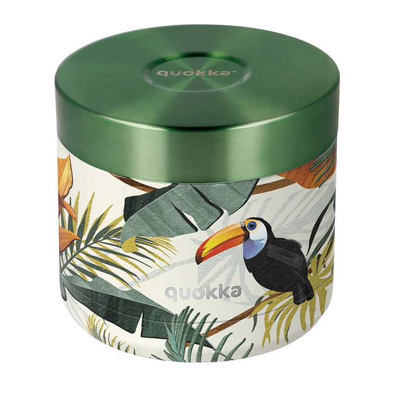 Quokka Whim pārtikas termoss, 600 ml, Tropical