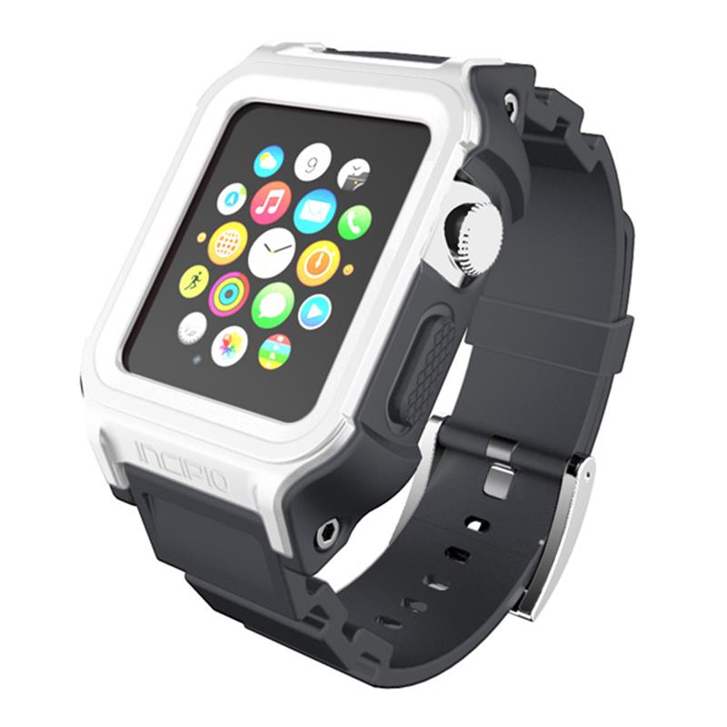 Incipio Octane izturīga siksniņa 38 / 40 / 41 mm Apple Watch, balta un pelēka
