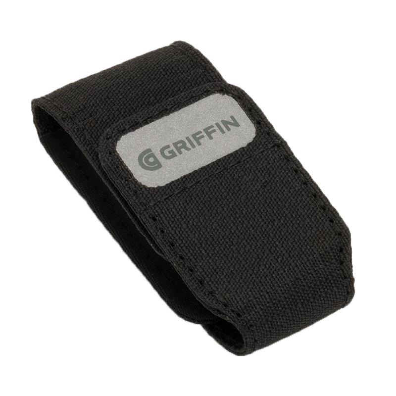 Griffin pie kurpju auklām stiprināms maciņš Fitbit, Misfit, Sony un Nike+ aktivitātes izsekotājiem, melns
