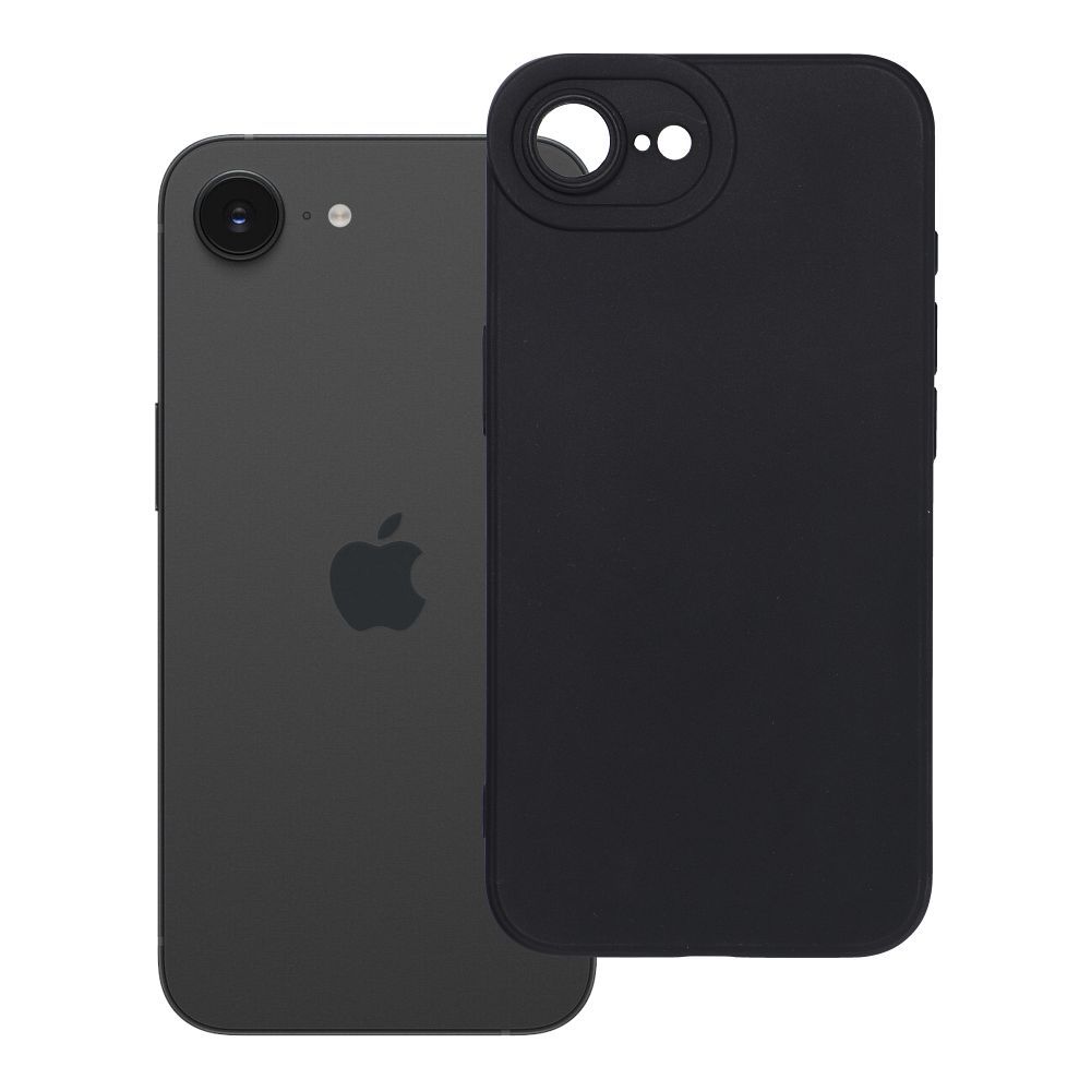 Matt 2.0 maciņš modelim iPhone 16e (SE 4, 2025) / 17e – melns