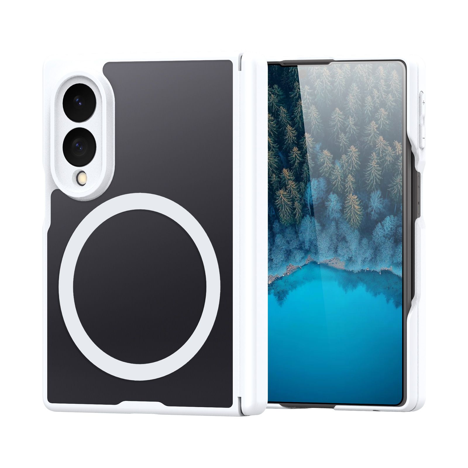 DUX DUCIS case EXPN compatible with MagSafe for SAMSUNG Z Fold 8 white