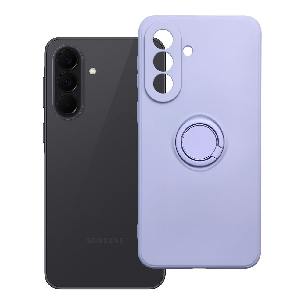 SILIKONA RING maciņš for SAMSUNG A37 5G violet