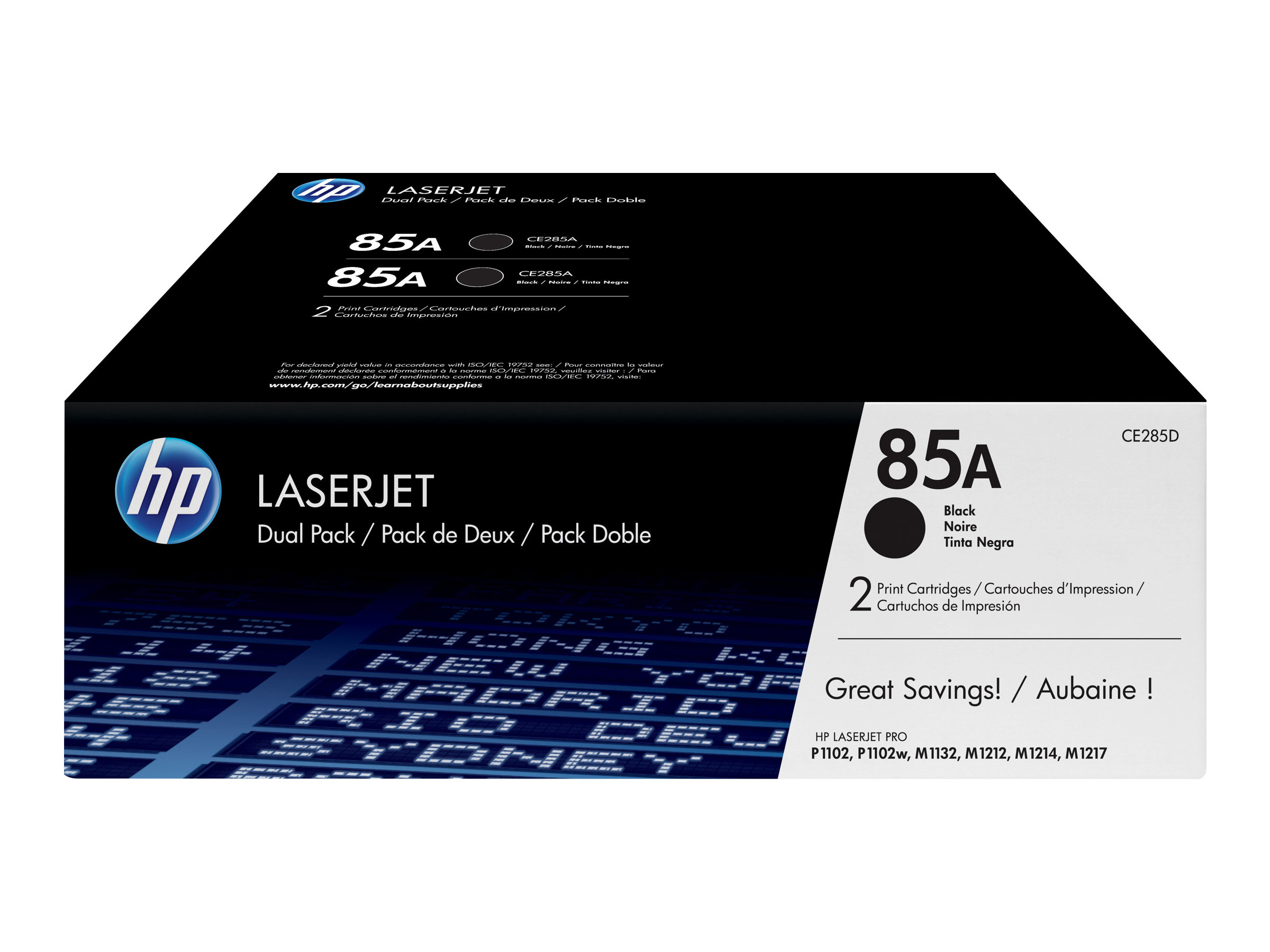 Oriģinālās HP 85A LaserJet tonera kasetnes