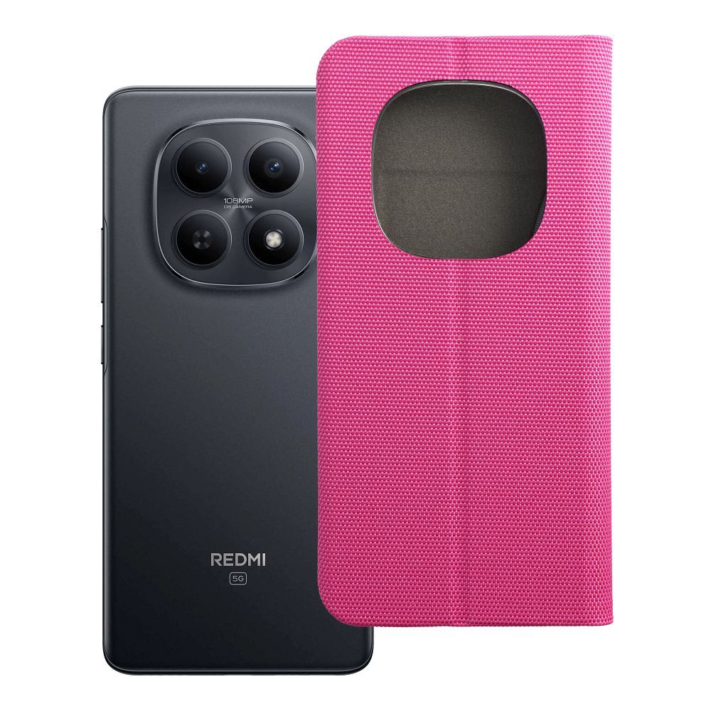 SENSITIVE grāmatiņas maciņš XIAOMI Redmi Note 15 PRO 5G rozā