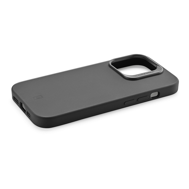 Cellularline Sensation Plus vāciņš ierīcei iPhone 15 Pro Max, ar “Microban” pretmikrobu pārklājumu, melns