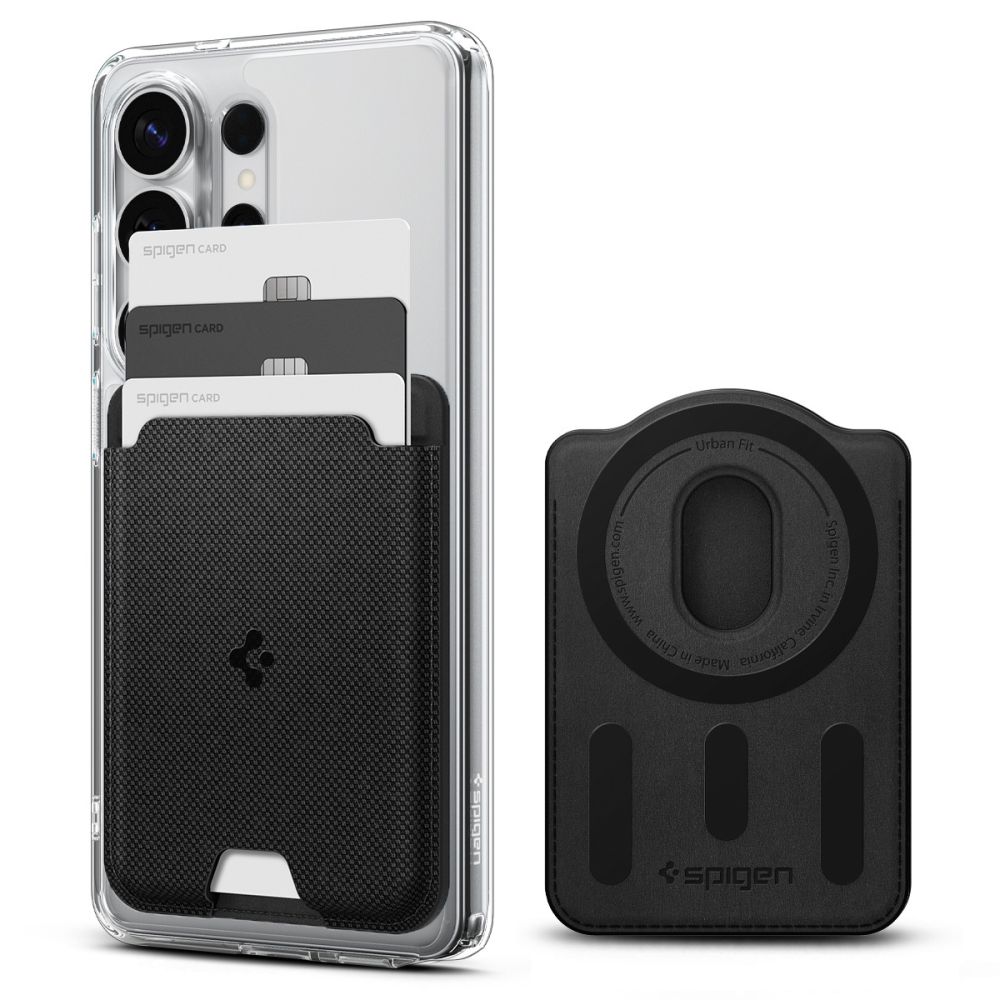 Spigen Urban Fit MagSafe Magnetic Phone Wallet - Black