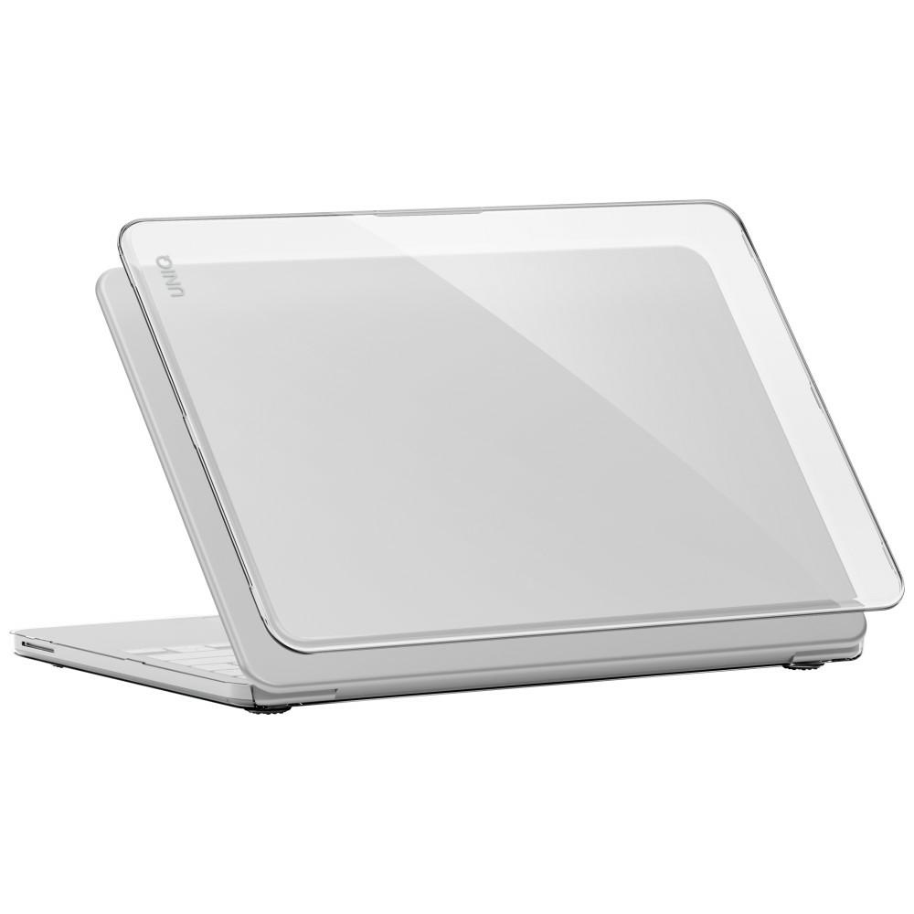Uniq Vero maciņš modelim MacBook Neo – caurspīdīgs