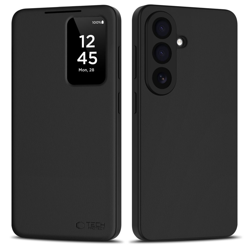 Tech-Protect Smart Wallet maciņš modelim Samsung Galaxy A27 5G – matēti melns