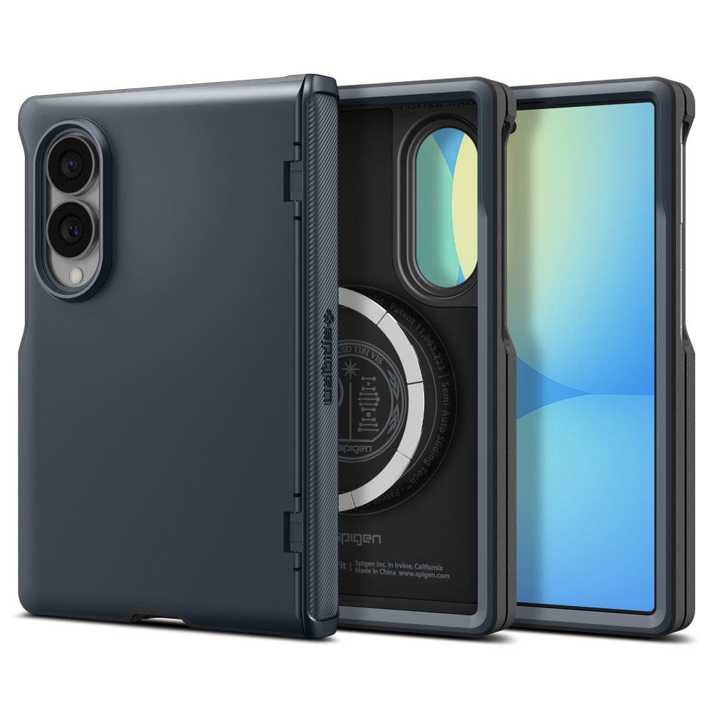 Spigen Slim Armor Pro MagSafe vāciņš Samsung Galaxy Z Fold8 – tumši pelēks
