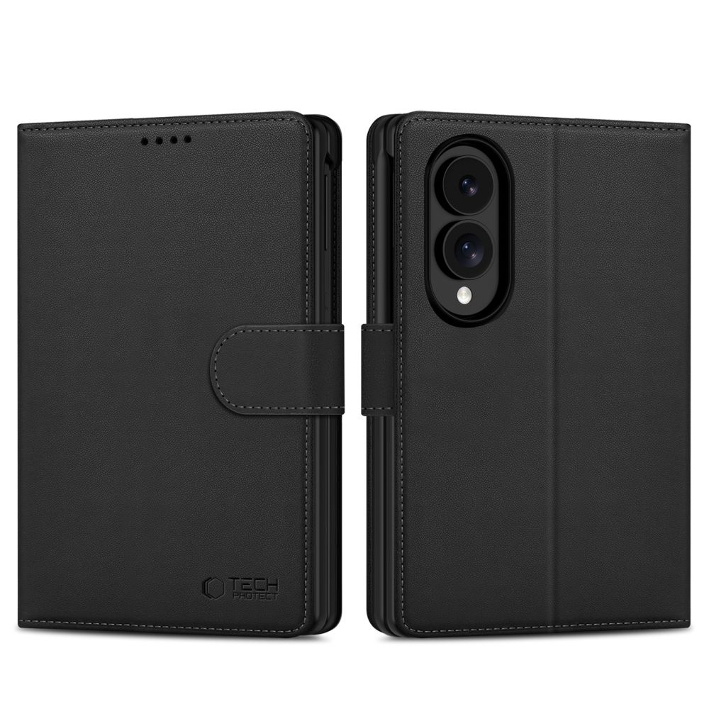 Tech-Protect Wallet maciņš Samsung Galaxy Z Fold 8, melns