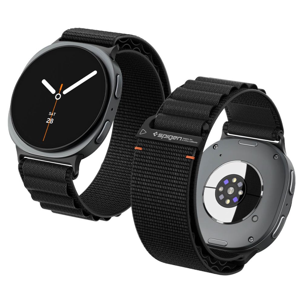 Spigen WBF1 siksniņa modelim Samsung Galaxy Watch 40/44/46 mm – melna