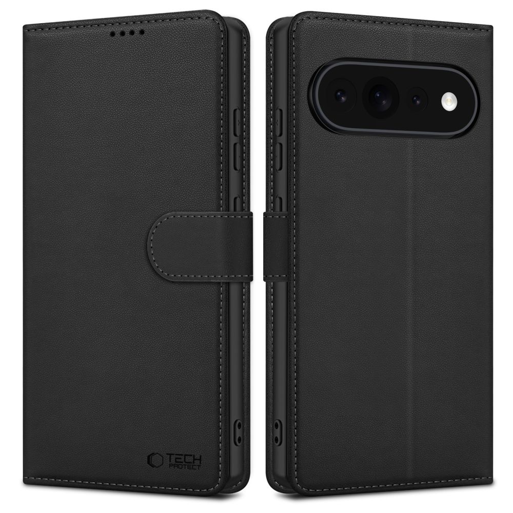 Tech-Protect Wallet maciņš modelim Google Pixel 11 / 11 Pro – matēti melns
