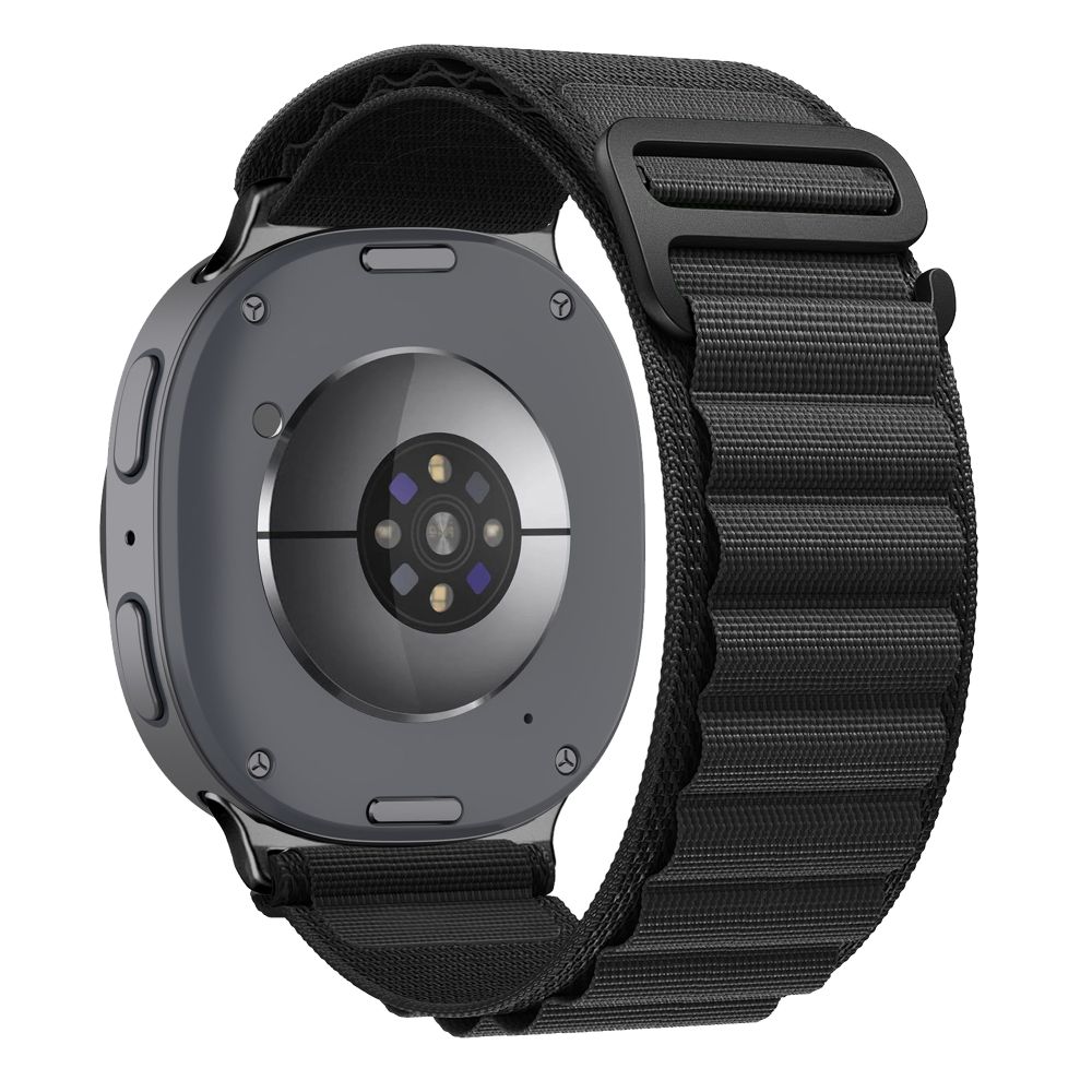 Tech-Protect Nylon Pro siksniņa modelim Samsung Galaxy Watch 40/44/46 mm – melna
