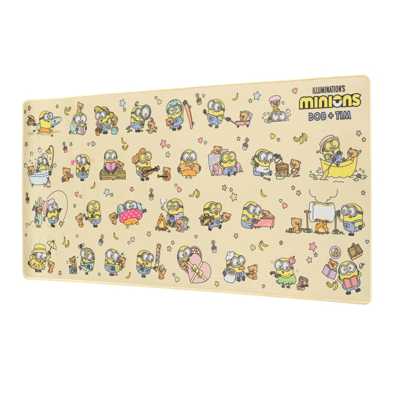 Minions Bob & Tim XXL spēļu un galda paklājs, 80 × 35 cm