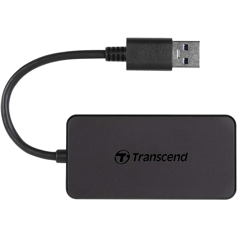 Transcend TS-HUB2K USB 3.1 Gen 1 centrmezgls ar 4 USB-A pieslēgvietām