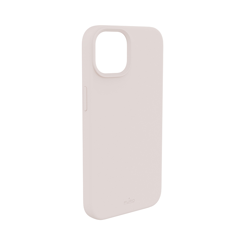 Puro Icon Cover vāciņš ierīcei iPhone 14 Plus / 15 Plus, smilšu rozā