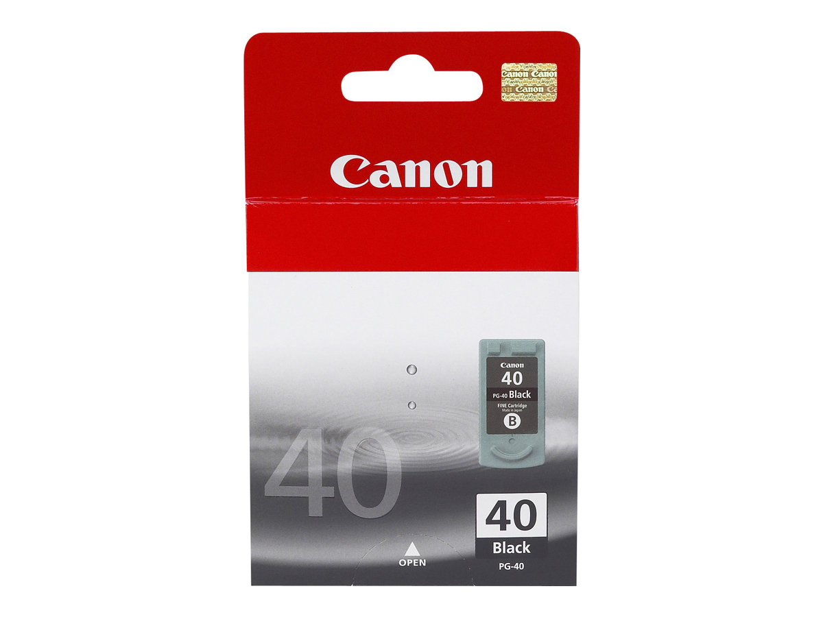 Canon PG-40 tintes kasetne, melna, paredzēts PIXMA MP150 / MP170 / MP450