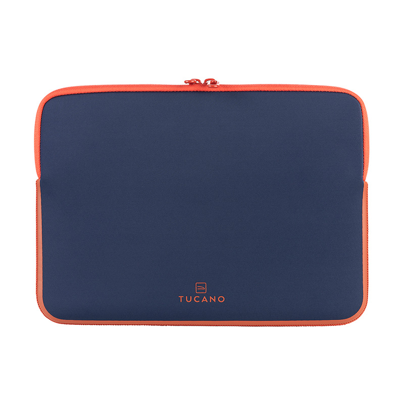 Zils Tucano Elements 2 4 mm neoprēna apvalks MacBook Air 13 collu (2018–2024), MacBook Pro 13 collu (2016–2022) un 12 collu klēpjdatoriem