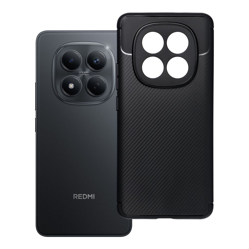 Maciņš for Xiaomi Redmi Note 15 5G Carbon Premium melns