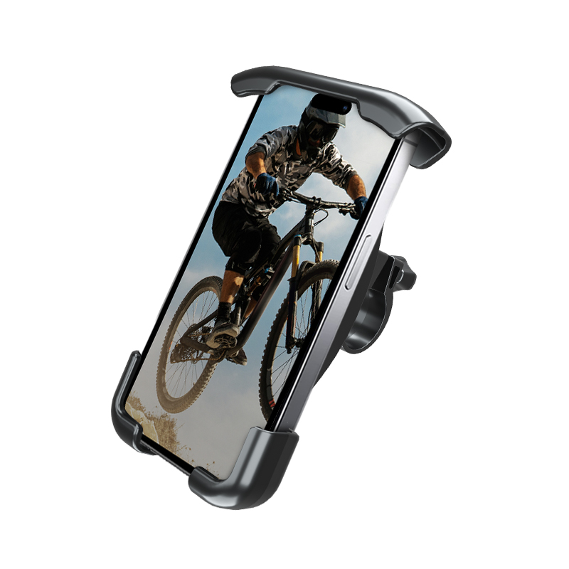 Crong Bikeclip Enduro velosipēda tālruņa turētājs, melns