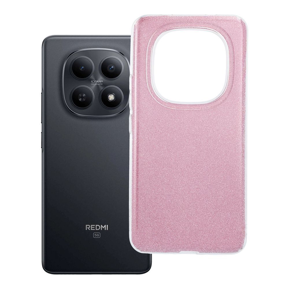 SHINING Maciņš for XIAOMI Redmi Note 15 Pro 4G rozā