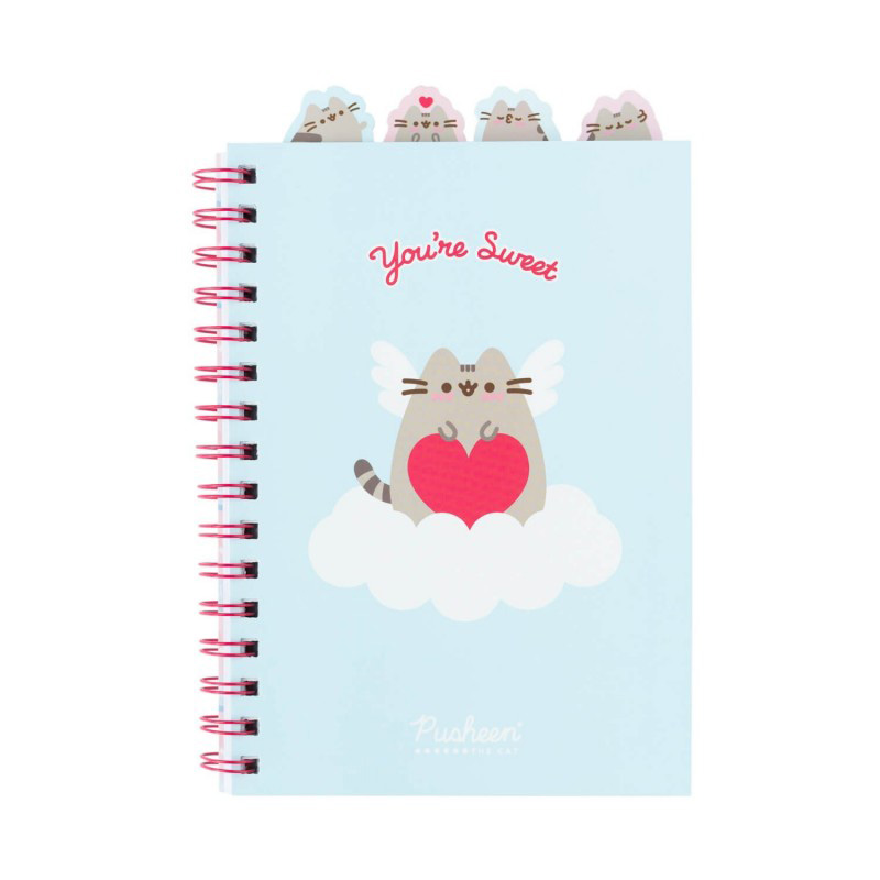Pusheen Purrfect Love A5 piezīmju grāmata