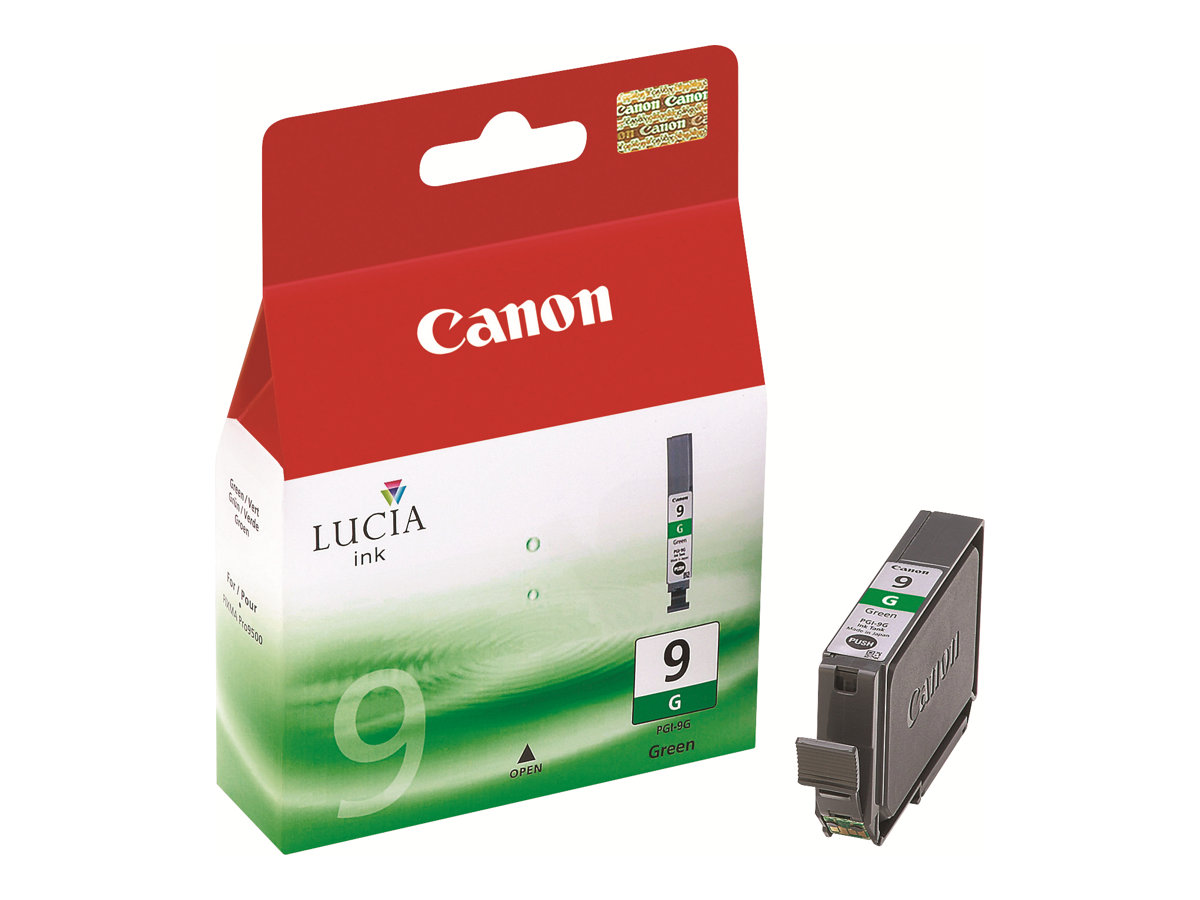 Canon PGI-9G tintes kasetne, zaļa, paredzēts