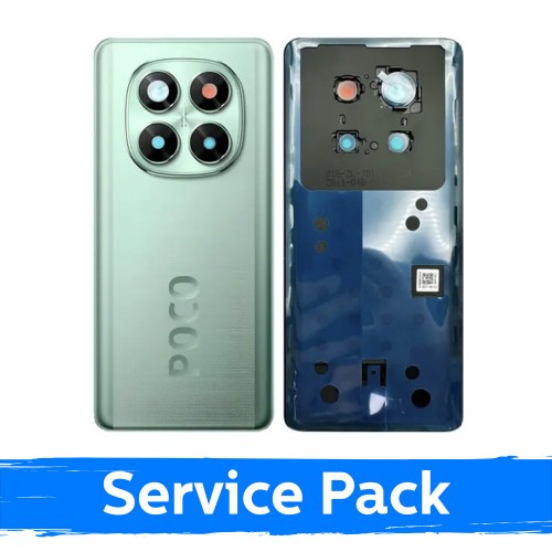 Back Cover Compatible With Xiaomi Poco X7 5G / Green / (Service Pack)