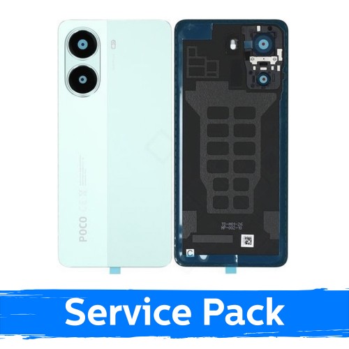 Back Cover Compatible With Xiaomi Poco X7 Pro 5G / Green / (Service Pack)