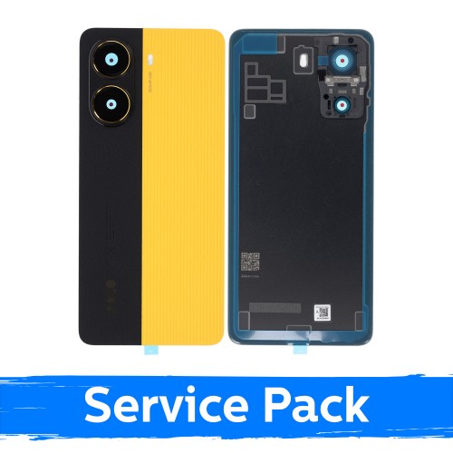 Back Cover Compatible With Xiaomi Poco X7 Pro 5G / Yellow / (Service Pack)