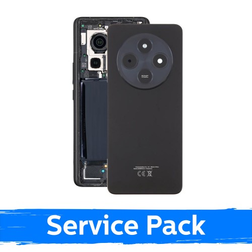 Xiaomi Redmi 14C 4G aizmugurējais vāciņš pusnakts melnā krāsā (Midnight Black; servisa iepakojums)