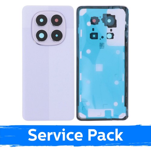 Xiaomi Redmi Note 14 Pro 5G aizmugurējais vāciņš lavandas violetā krāsā (Lavender Purple; servisa iepakojums)