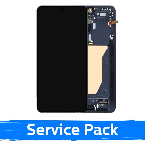 Samsung Galaxy S26 Ultra (S948) LCD ekrāns ar rāmi, melns (servisa iepakojums)