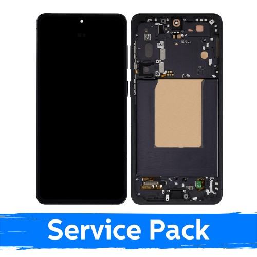Samsung Galaxy S26 Plus (S947) LCD ekrāns ar rāmi, melns (servisa iepakojums)