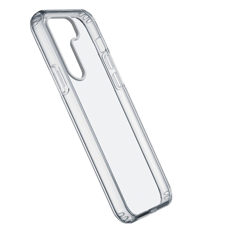 Cellularline Clear Strong vāciņš ierīcei Samsung Galaxy S23+, ar integrētu antibakteriālu sastāvu, caurspīdīgs